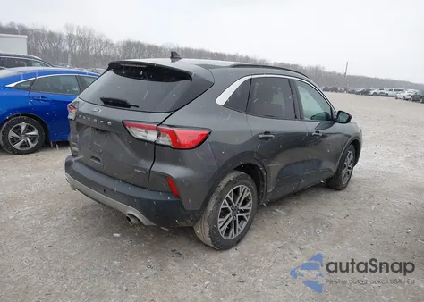 2021 Ford Escape Sel Hybrid из США, поврежденный, VIN 1FMCU9CZ3MUA82526